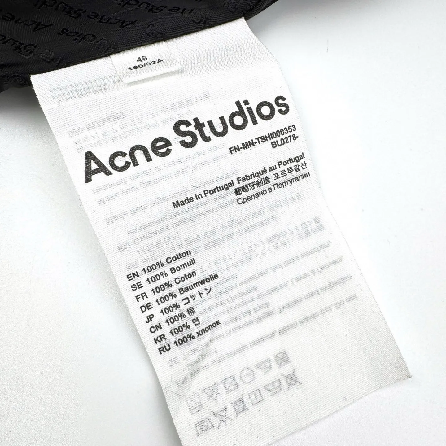 【 】 Acne Studios 8,000 ， Acne Studios Blue Retro Retro ， Acne Studios ， ， 。 Size:44/46/48/50
